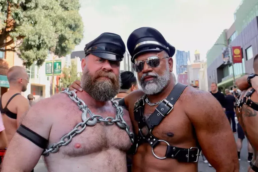 Participants typiques de la Folsom Street Fair